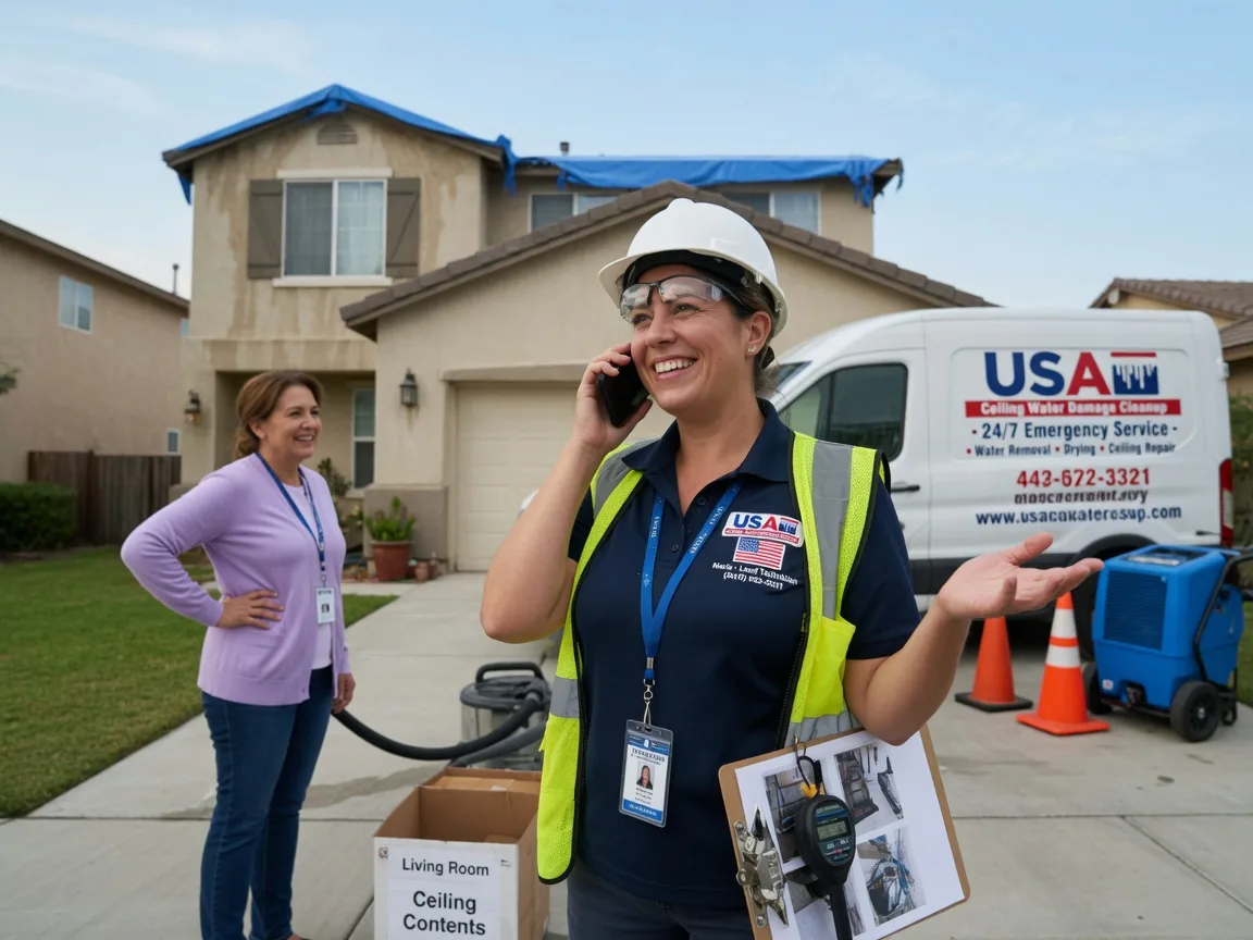 Ceiling Water Damage Restoration Kress, TX FAQs